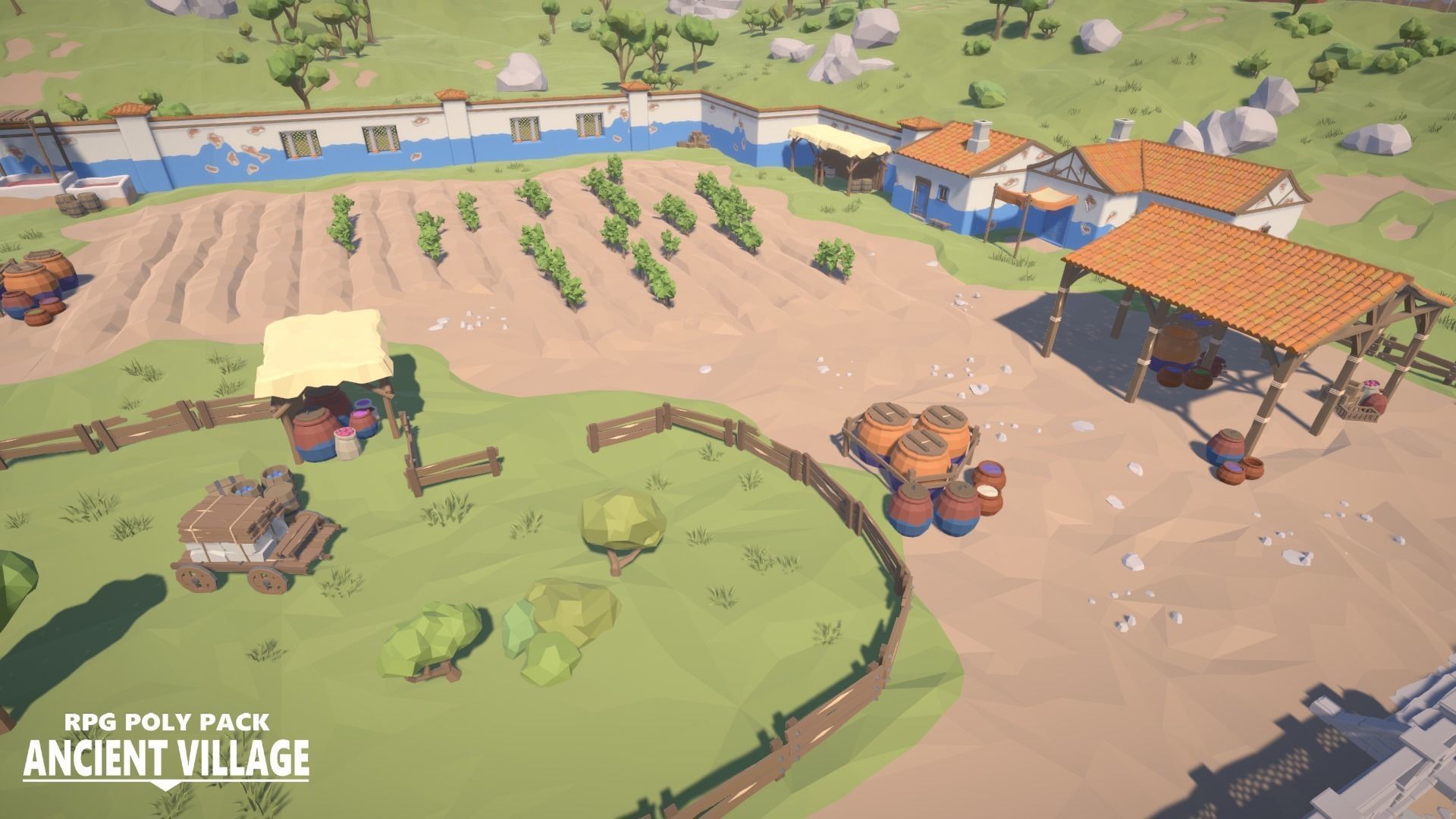 RPG Poly Pack - Ancient Village Low-poly 3D model_14