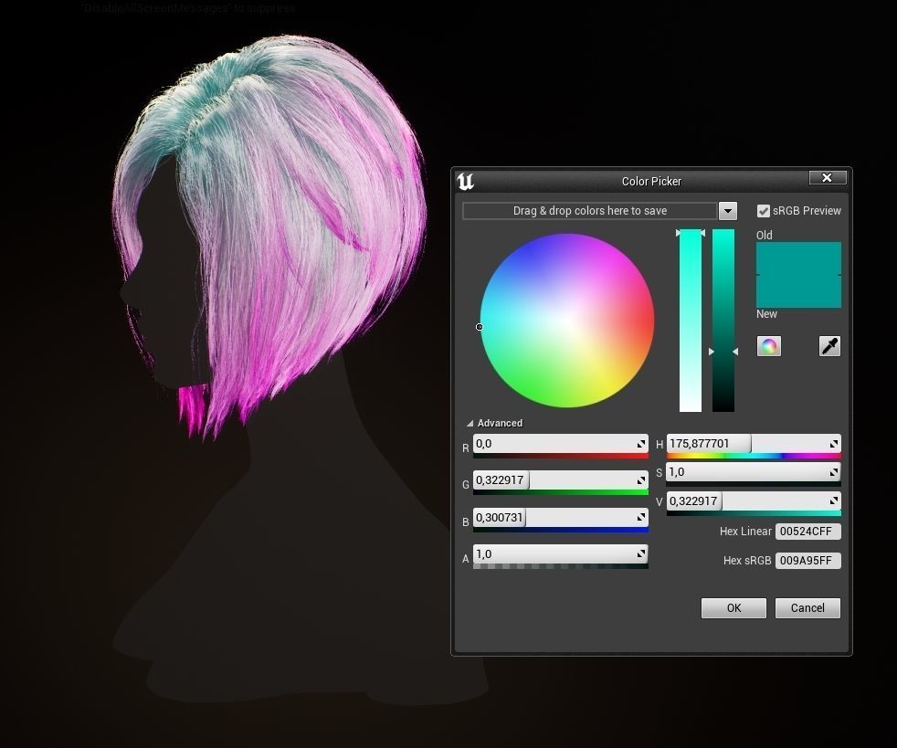 Hairstyle pack x10 pieces Real-Time cards Rigging Skining Low-poly 3D model_38
