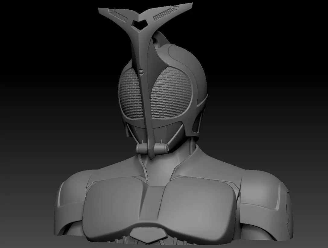 Kamen Rider Kabuto bust 3D print model_0