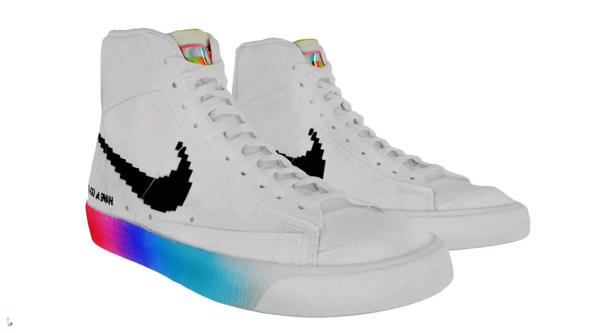 NIKE BLAZER mid 77 Good Game 3D model