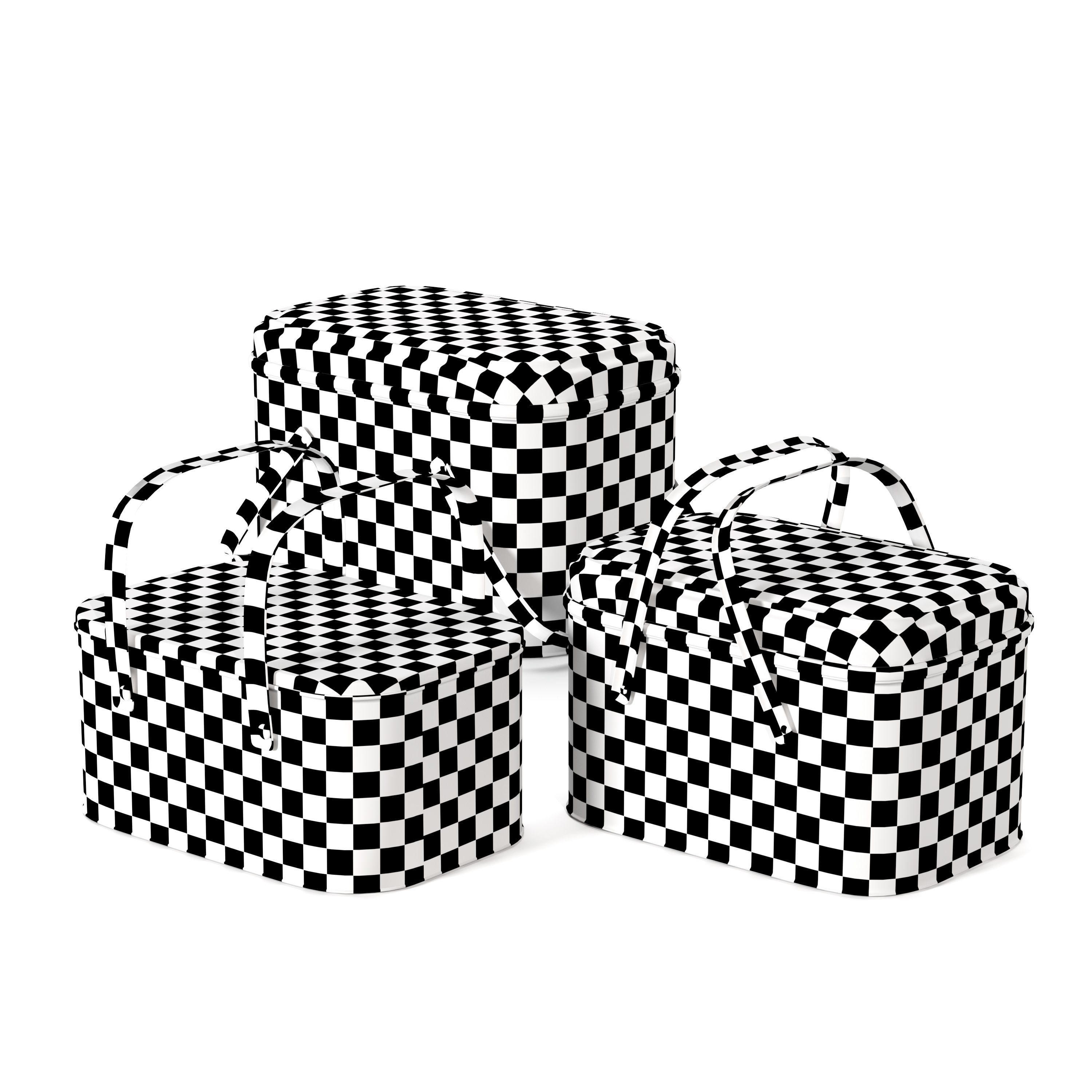 Vintage Lunch Boxes 3D model_10