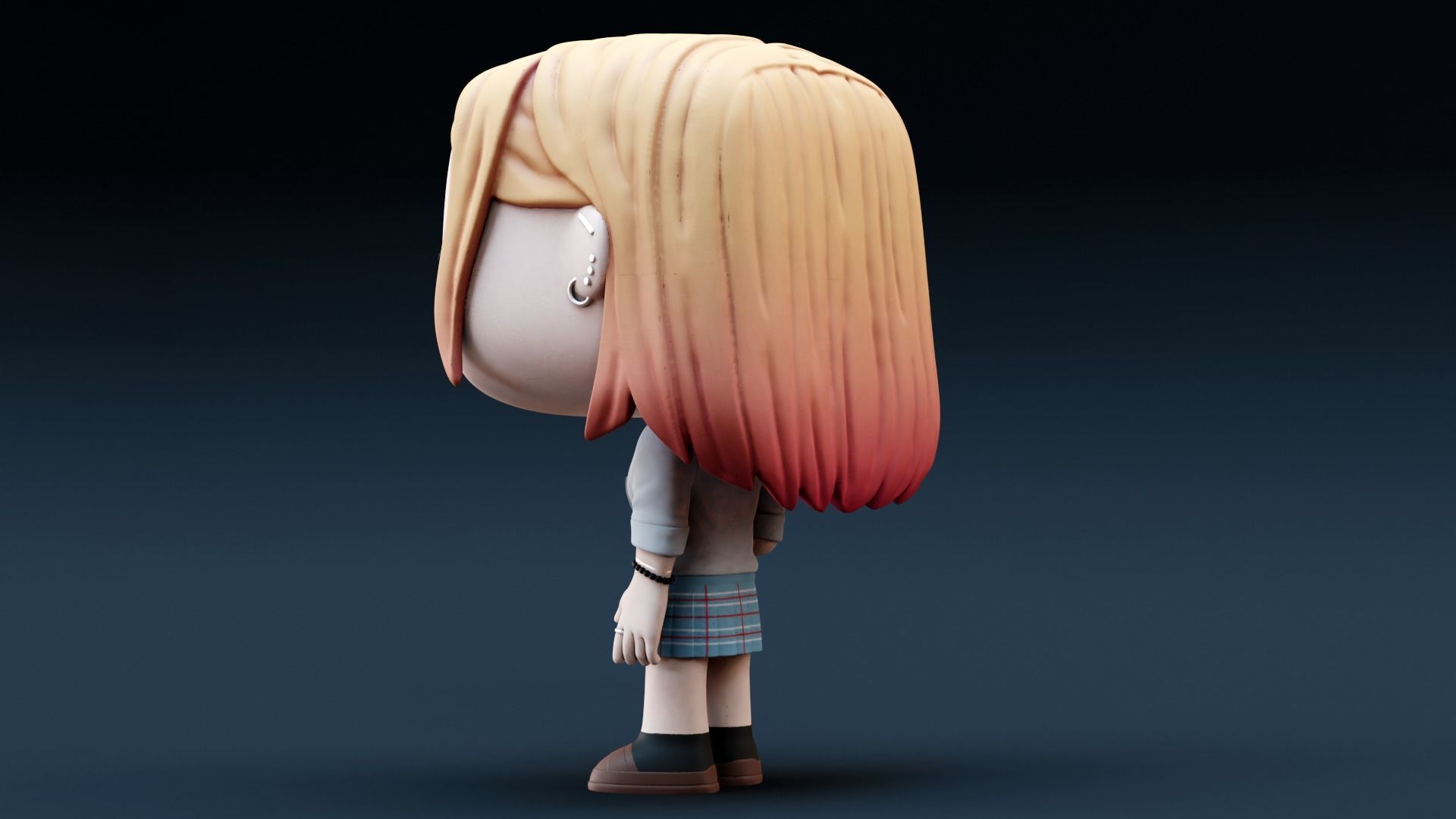 Funko Marin Kitagawa 3D print model_2