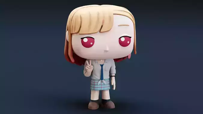 Funko Marin Kitagawa 3D print model