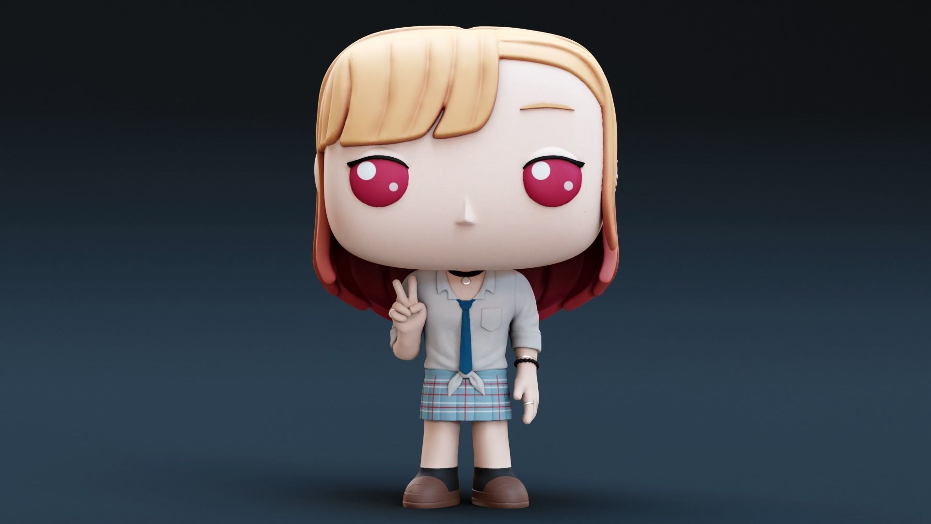 Funko Marin Kitagawa 3D print model_1