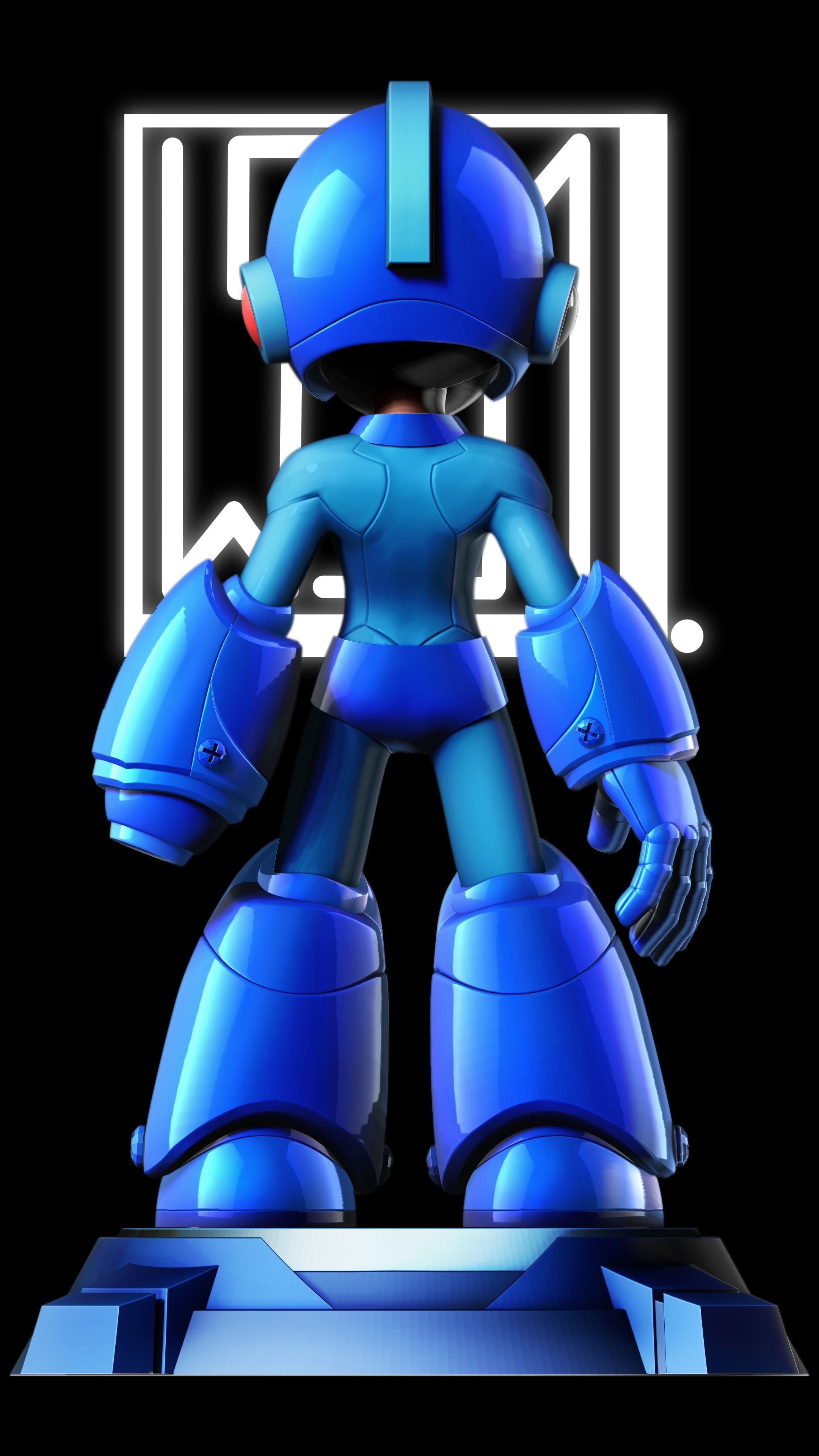 MEGA MAN N1 - LITTLE MACHINE WESM COLLECTION 3D print model_3