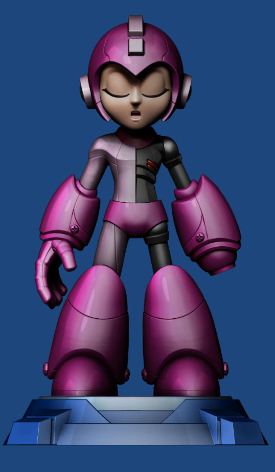 MEGA MAN N1 - LITTLE MACHINE WESM COLLECTION 3D print model_17