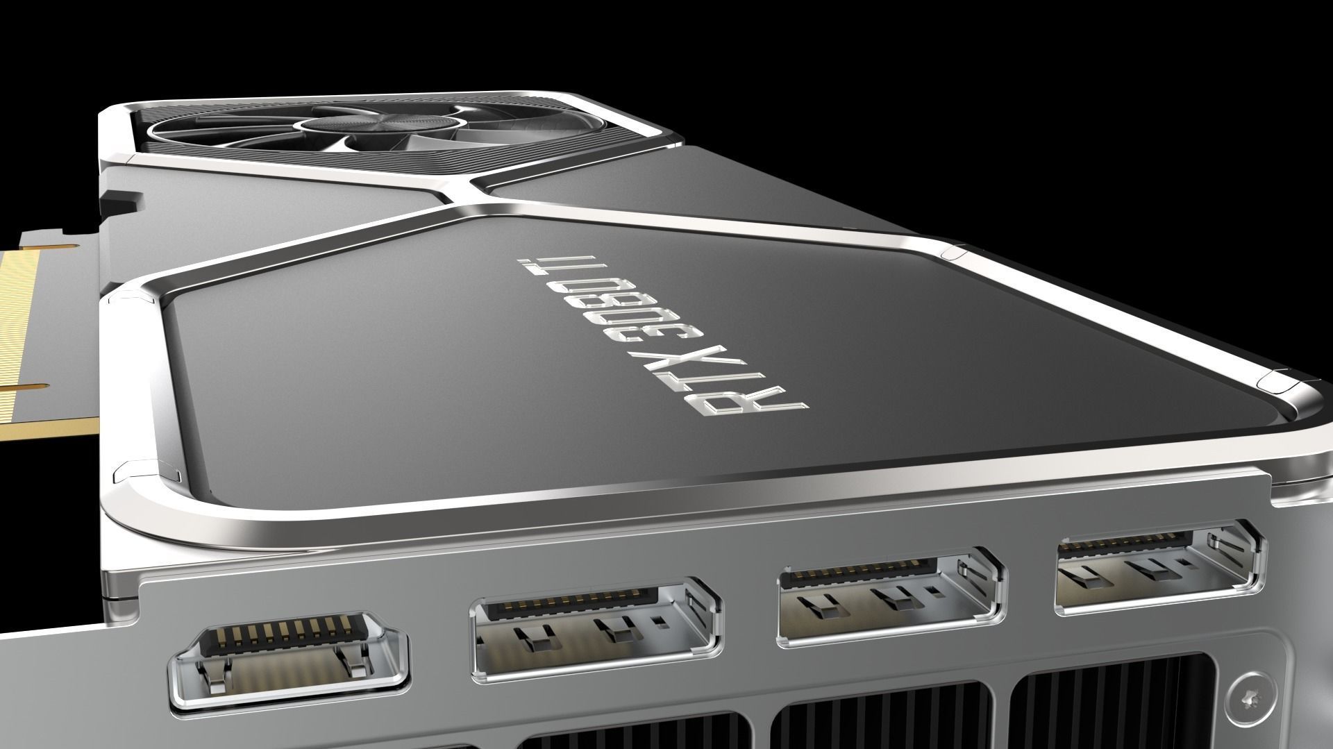 RTX 3080Ti NVIDIA Graphics Card 3D model_3