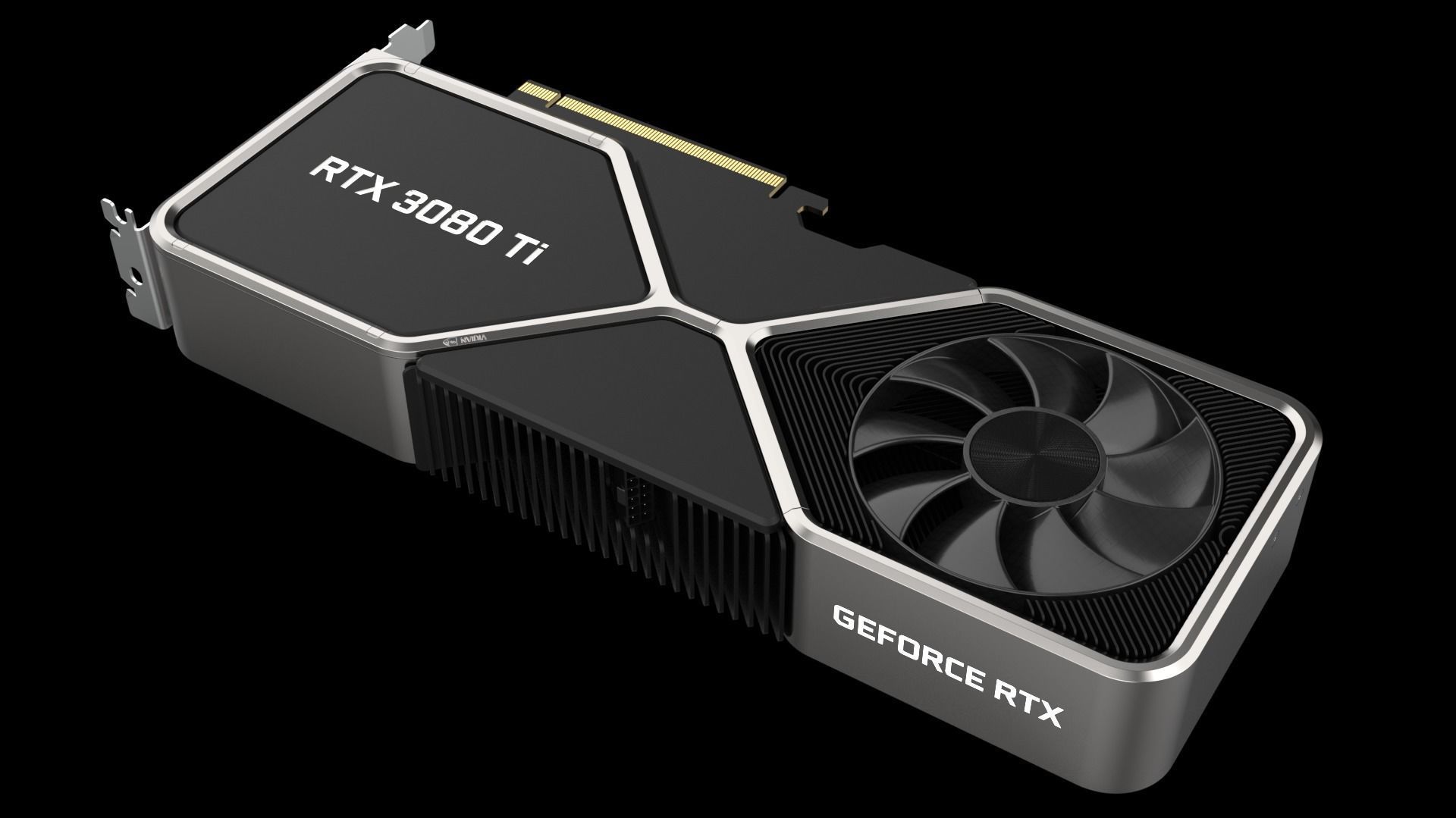 RTX 3080Ti NVIDIA Graphics Card 3D model_7