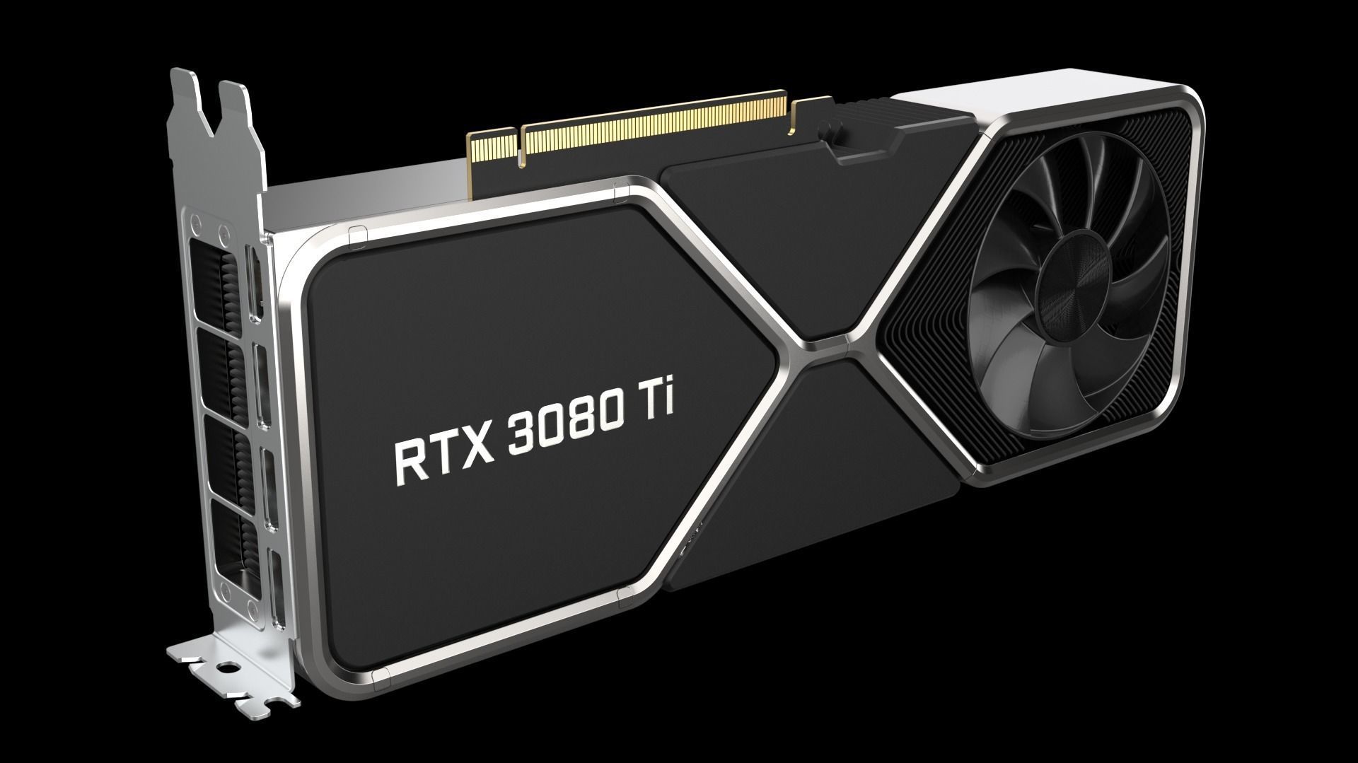 RTX 3080Ti NVIDIA Graphics Card 3D model_2