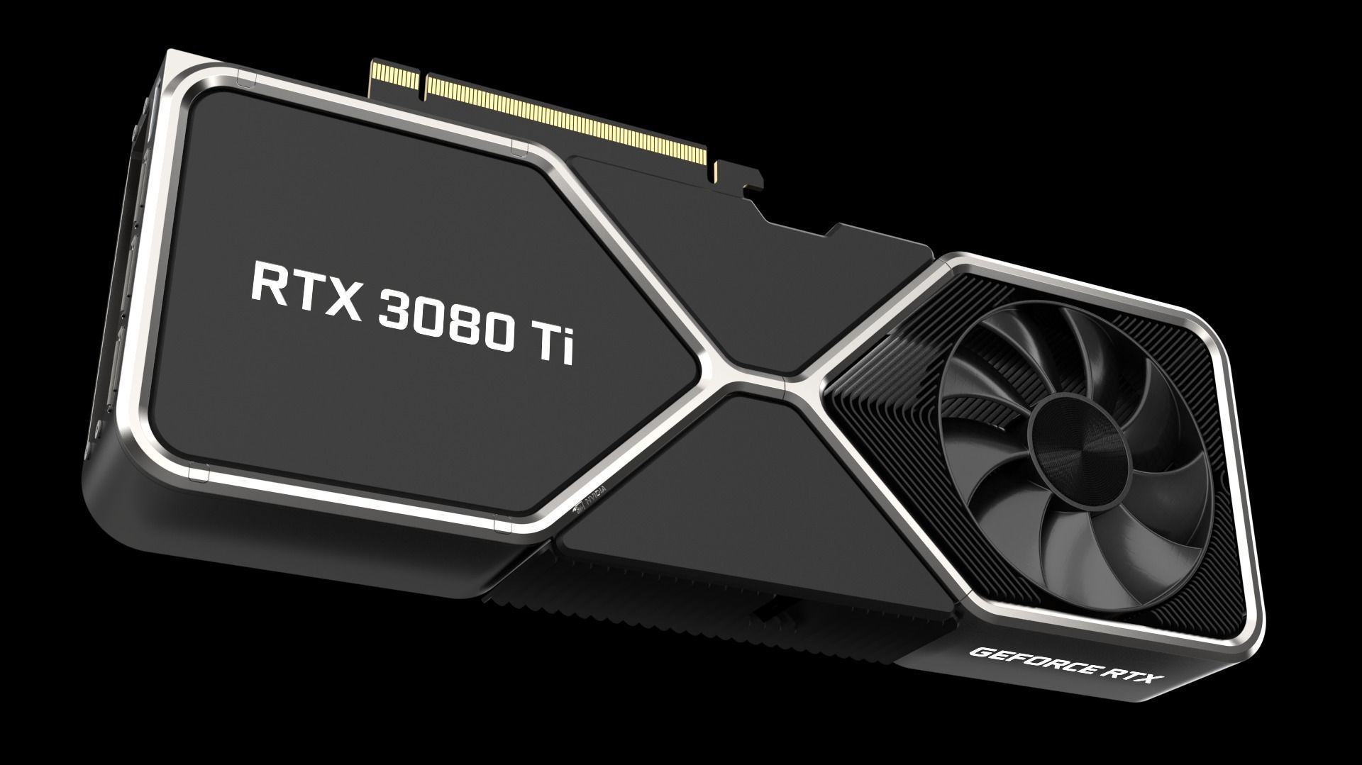 RTX 3080Ti NVIDIA Graphics Card 3D model_4