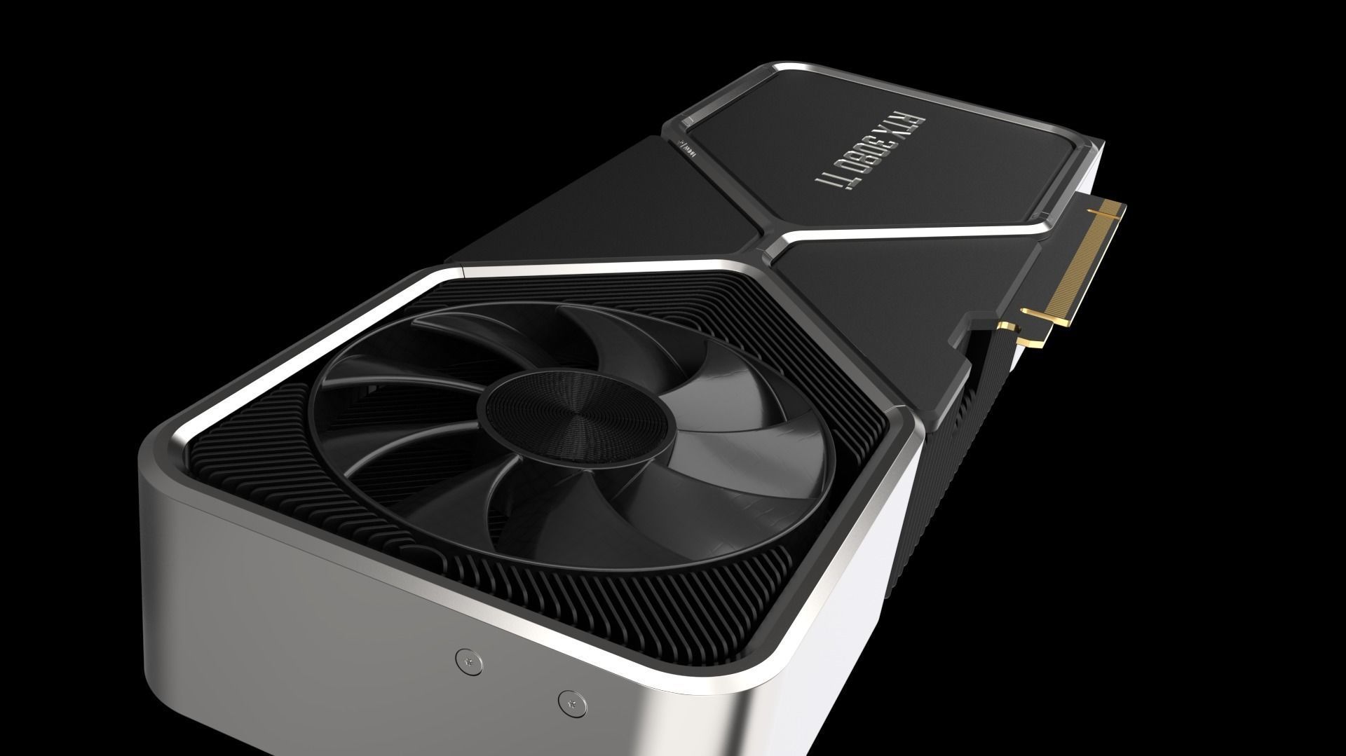 RTX 3080Ti NVIDIA Graphics Card 3D model_6