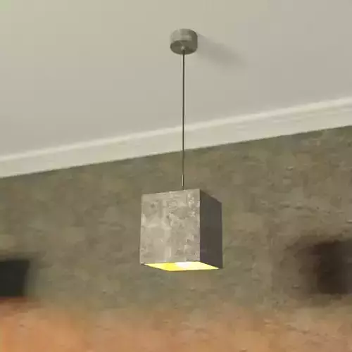 Chandelier  concrete 3D model