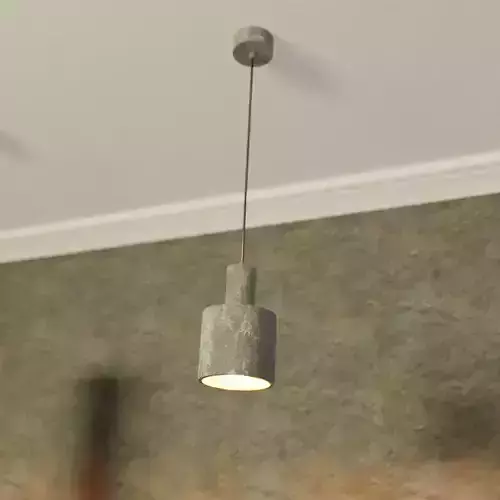 Chandelier  concrete 3D model