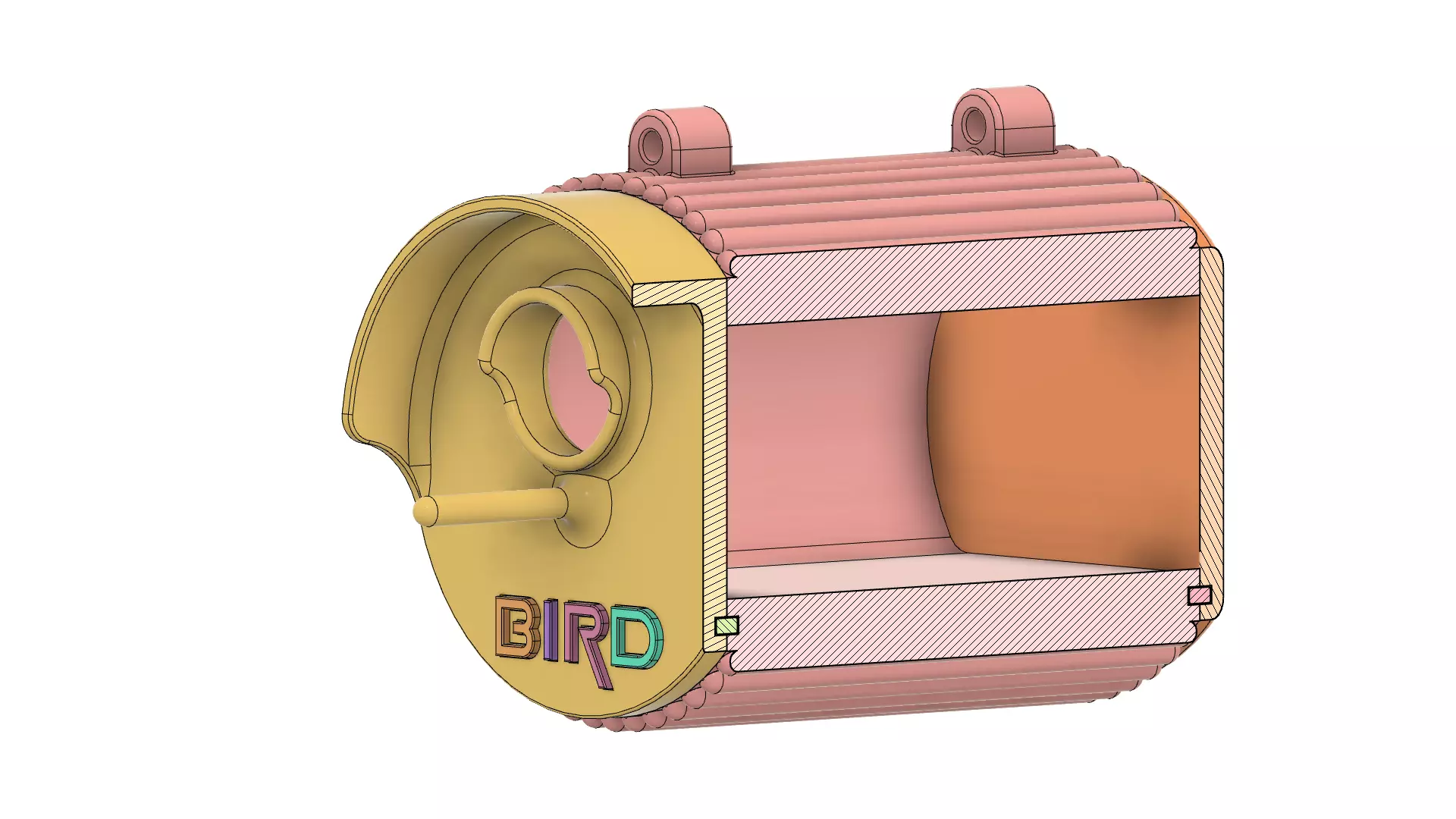 Birdhouse Tunnel  3D print model_0