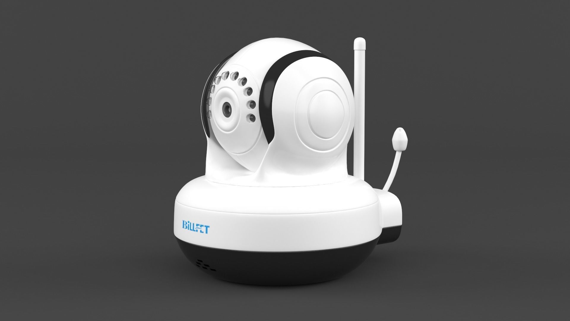 Digital Baby Monitor 3D model_2