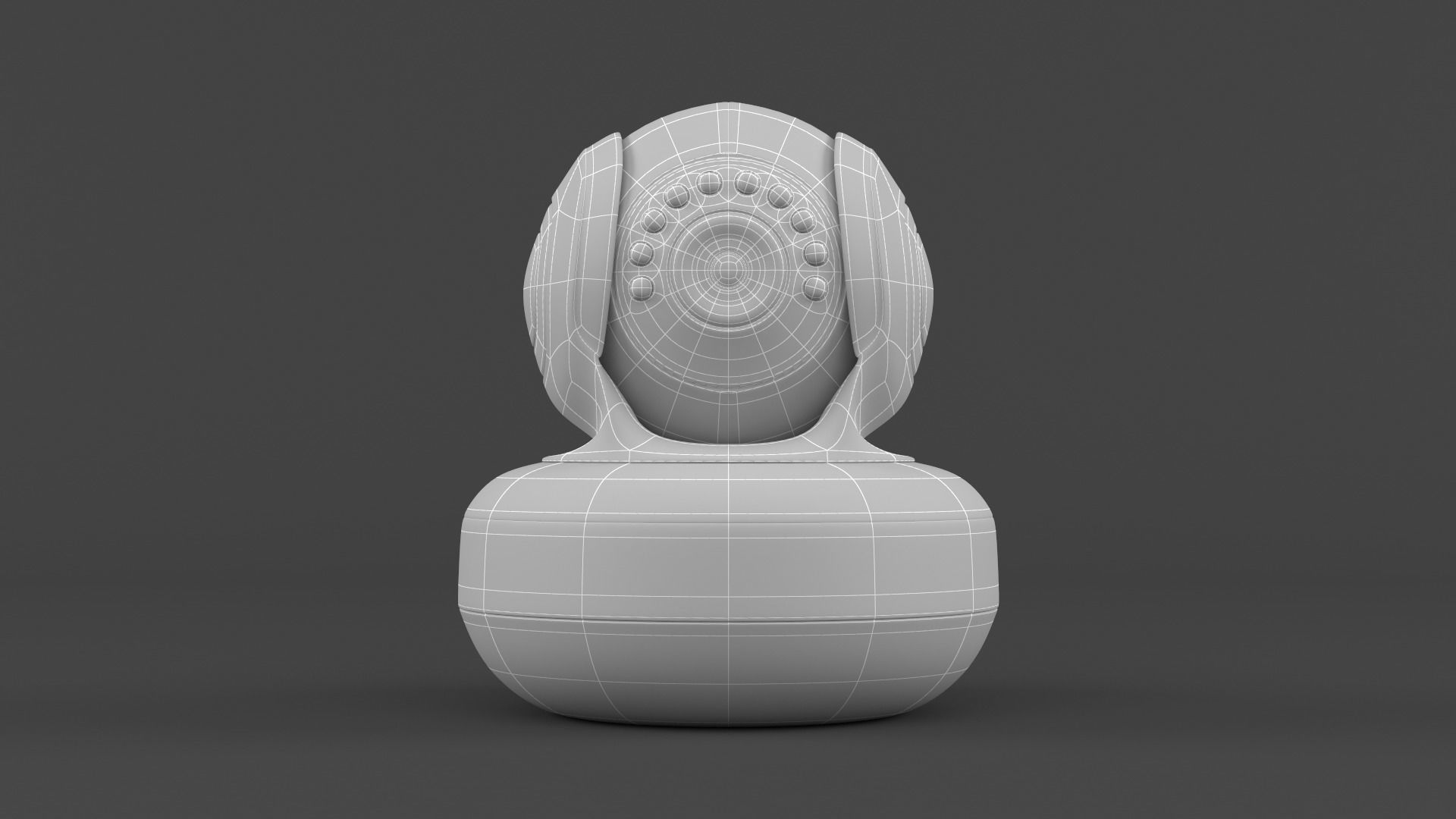Digital Baby Monitor 3D model_13