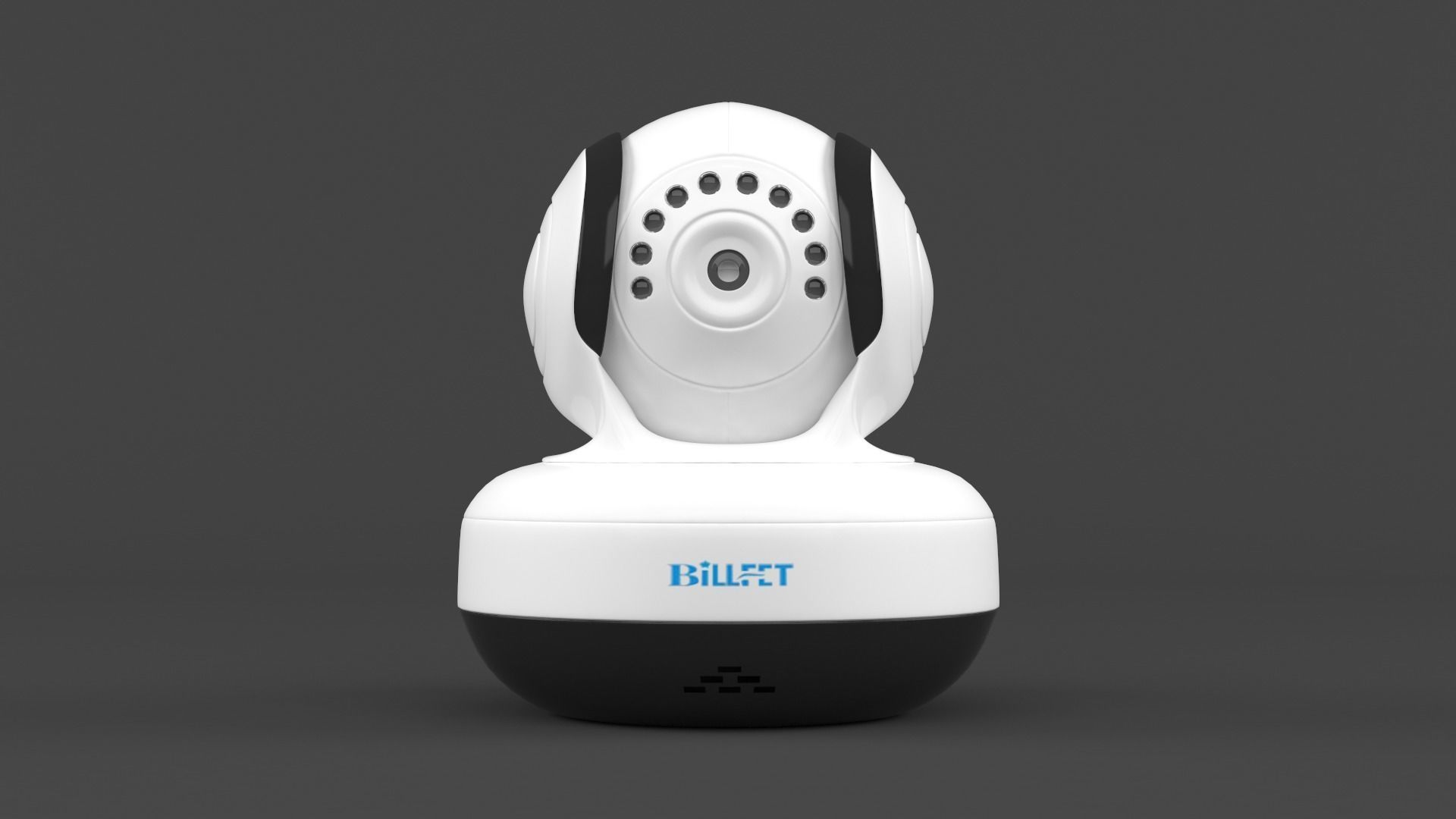 Digital Baby Monitor 3D model_1