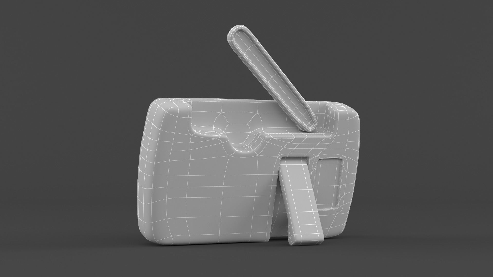 Digital Baby Monitor 3D model_21