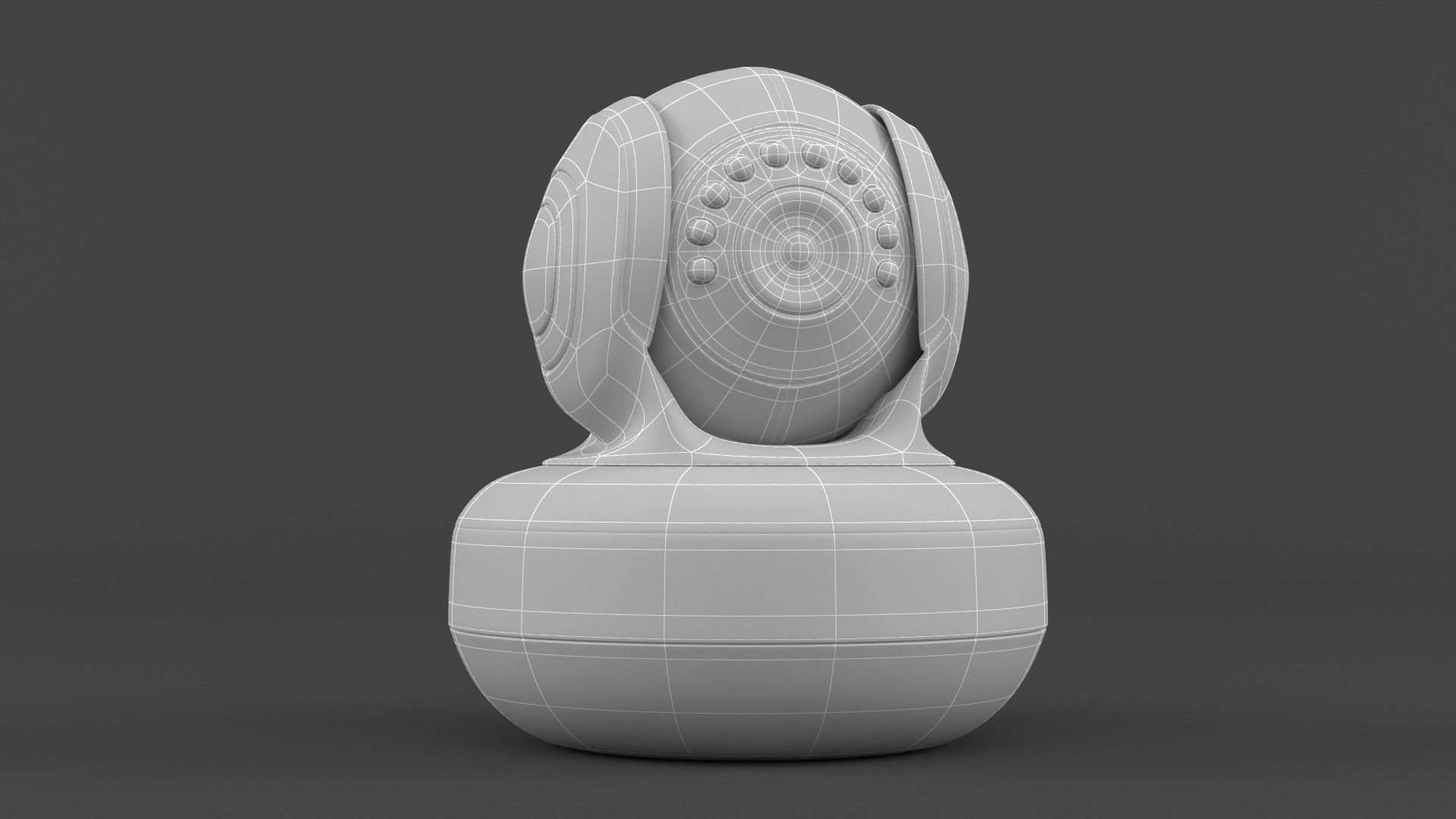 Digital Baby Monitor 3D model_18