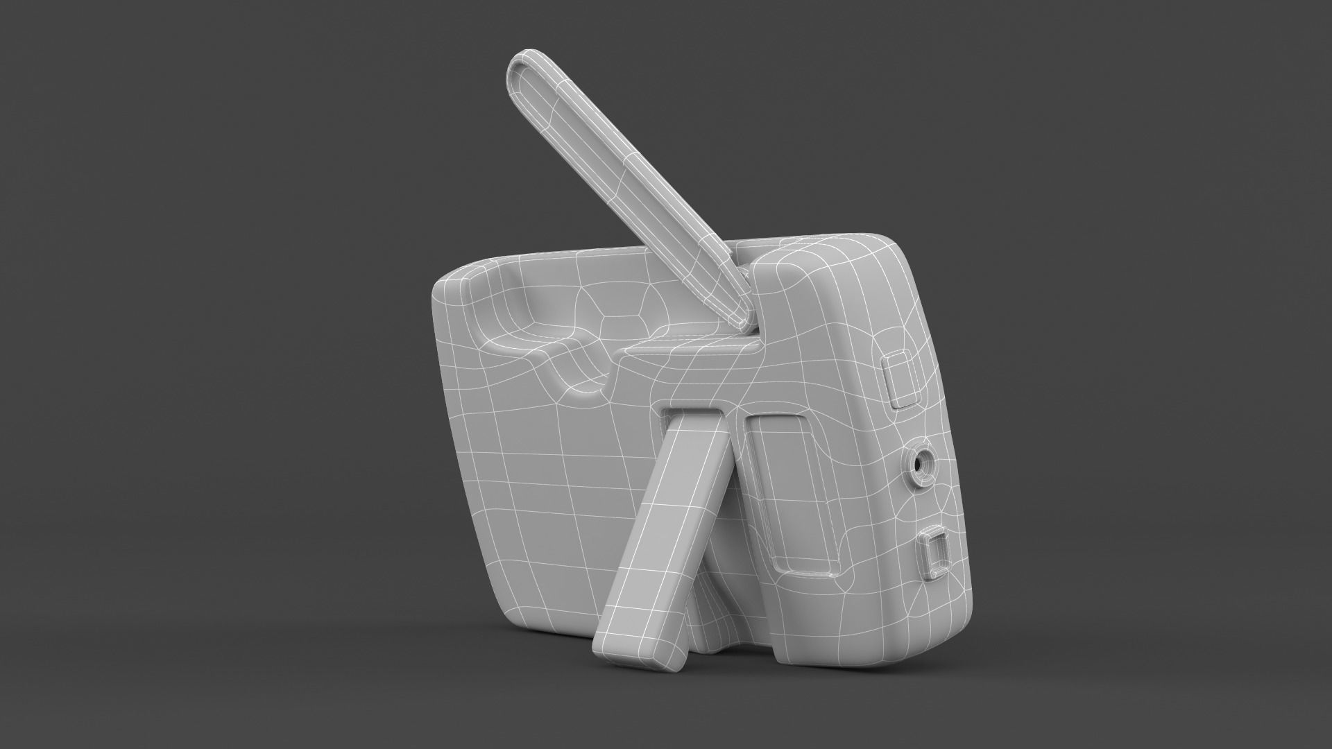 Digital Baby Monitor 3D model_22