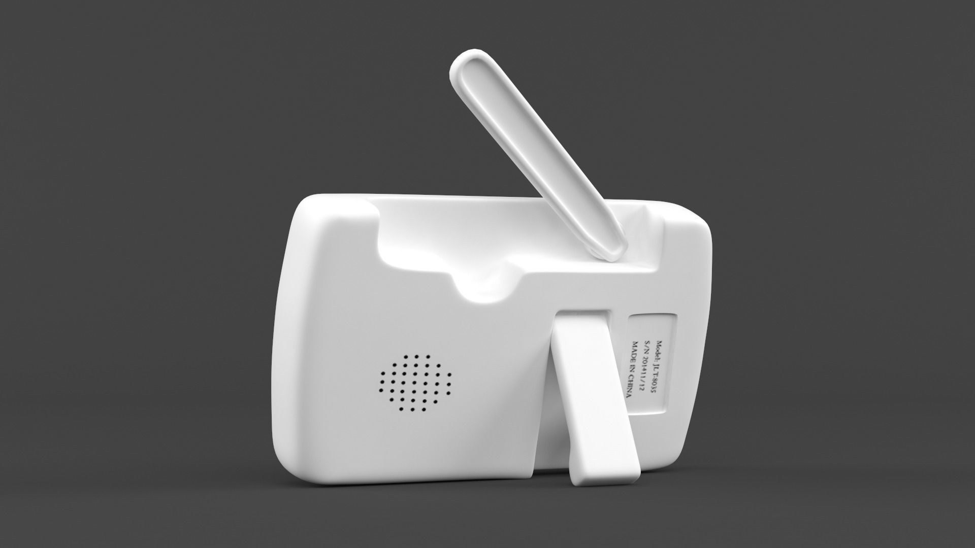 Digital Baby Monitor 3D model_9