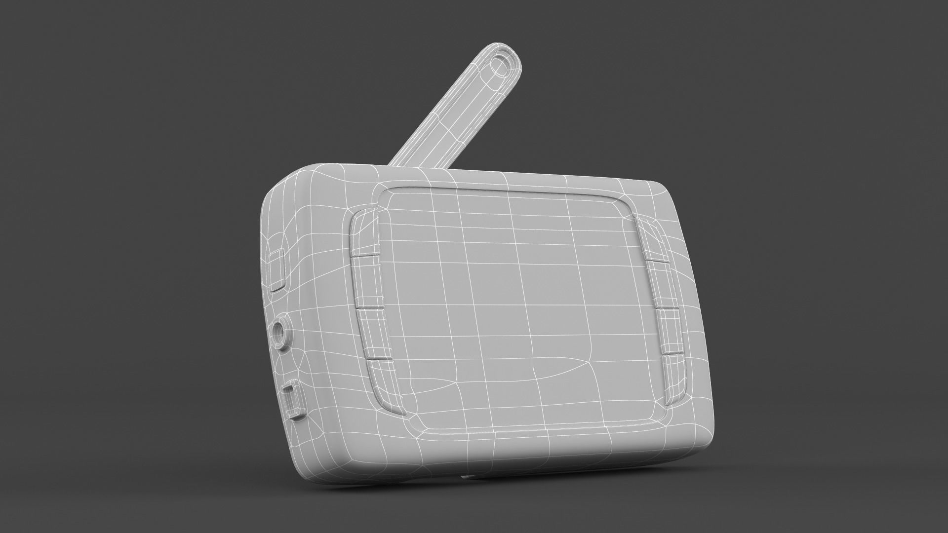 Digital Baby Monitor 3D model_23