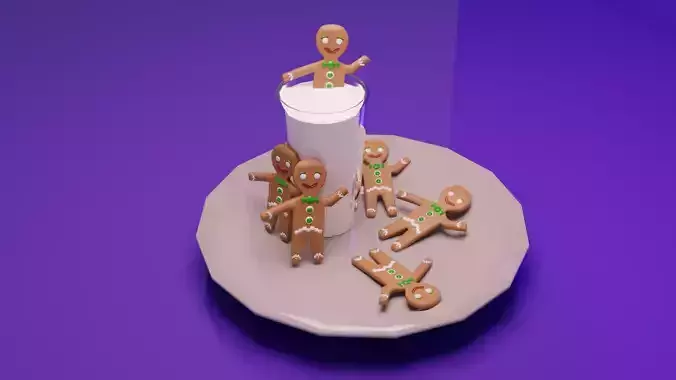Gingerbread Men Cookies