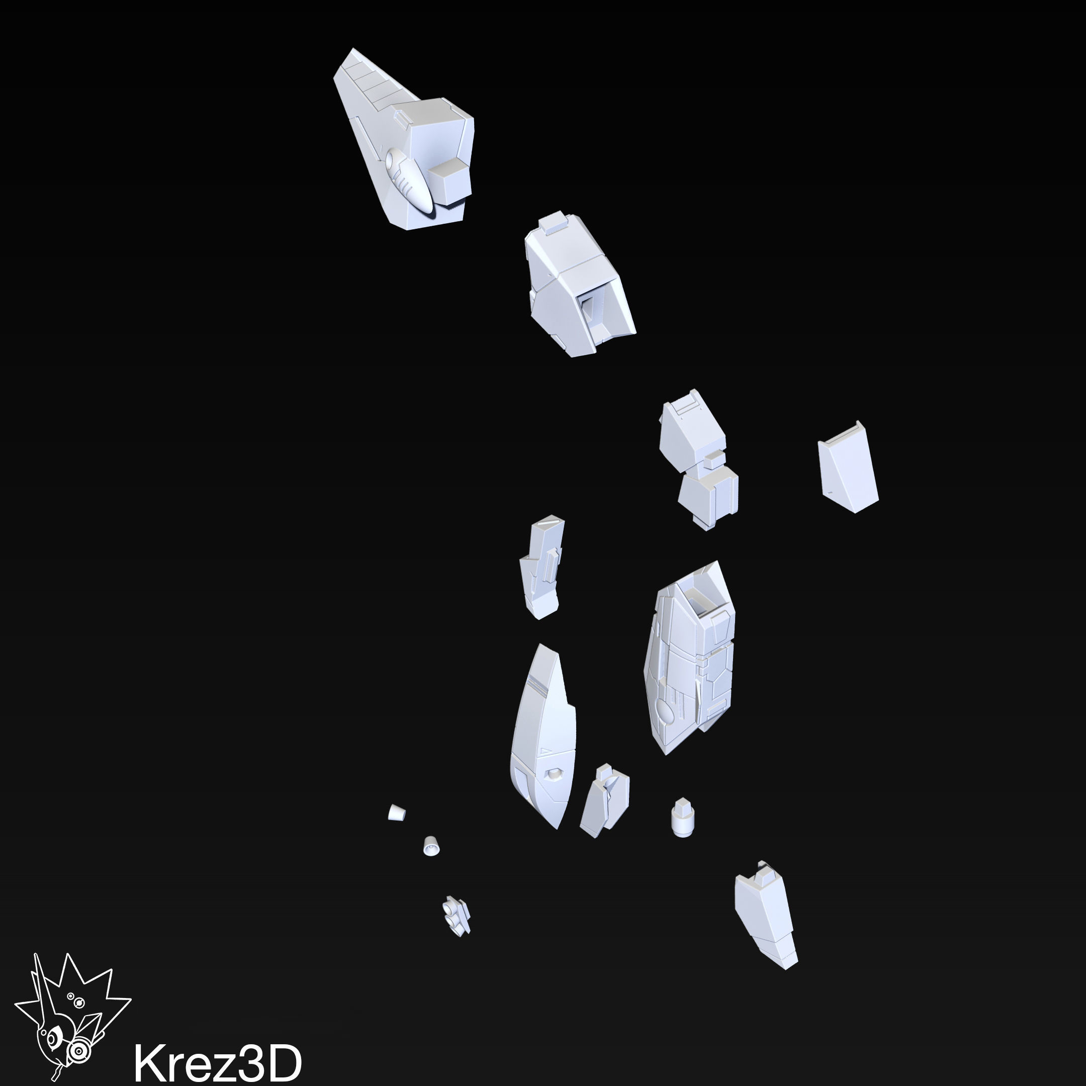 VF-1S Strike Valkyrie 3D print model_14