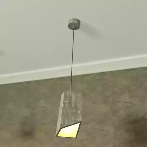 Chandelier  concrete 3D model
