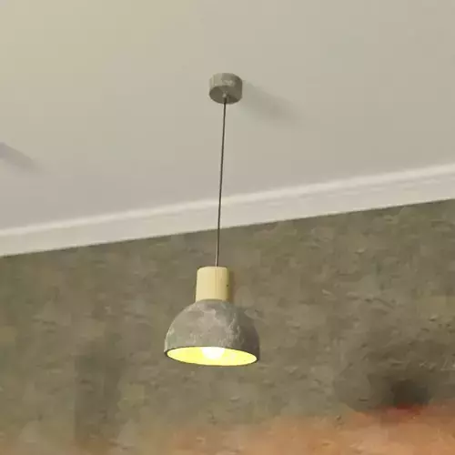 Chandelier  concrete 3D model