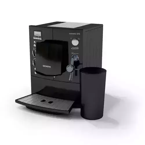 Automatic Coffee And Espresso Maker 3D model Automatic Coffee And Espresso Maker 3D model