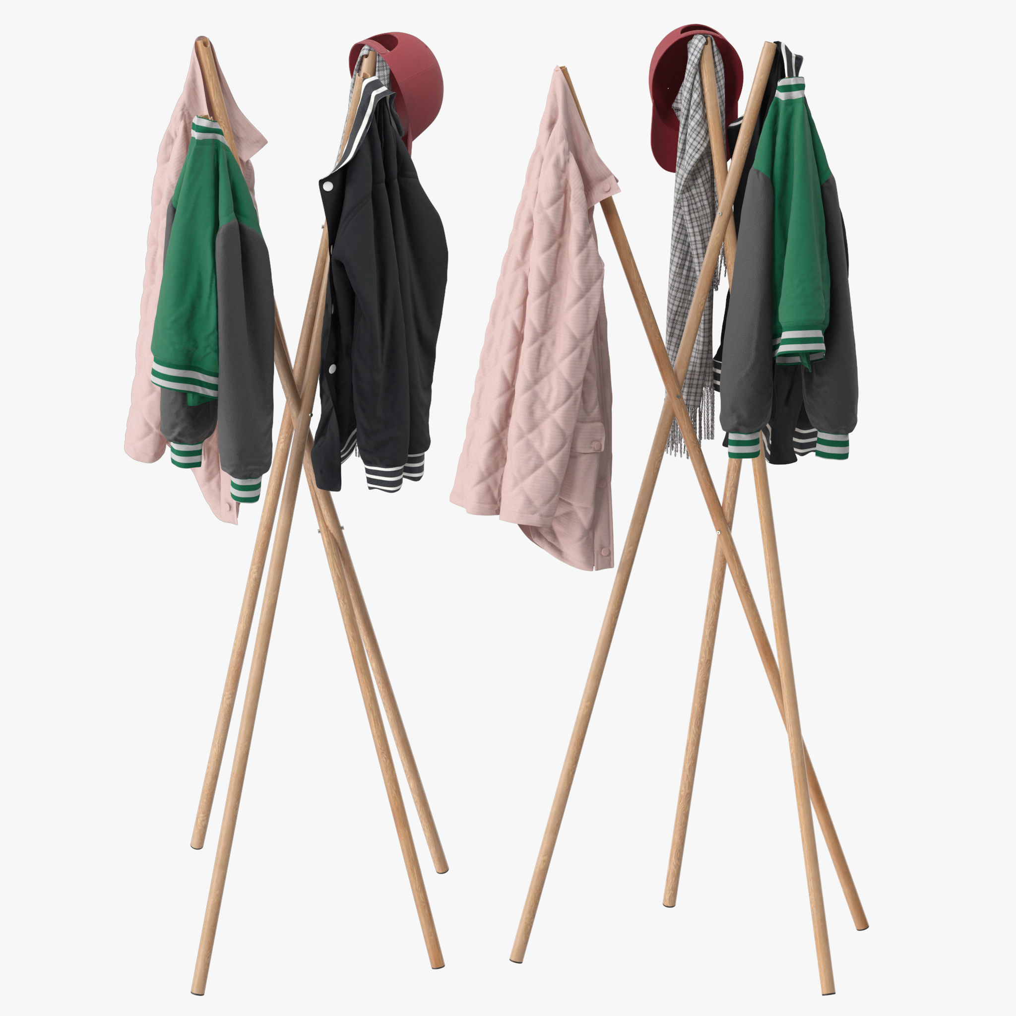 Hash Coatrack by New Tendency 3D model_1
