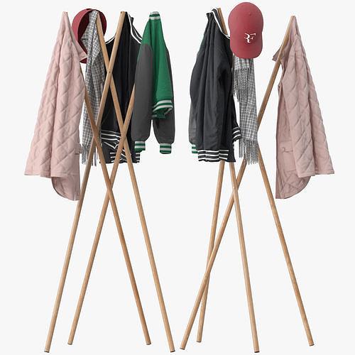 Hash Coatrack by New Tendency 3D model