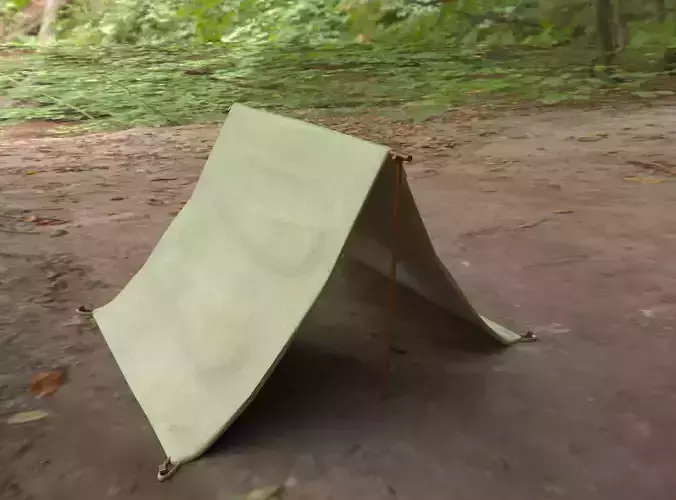 American Civil War Era Pup Tent