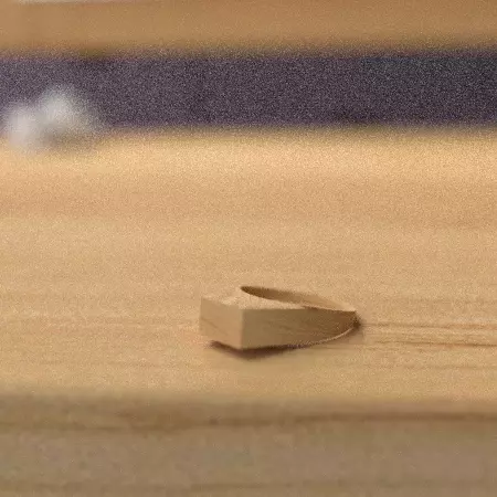 wooden ring 3D model_0