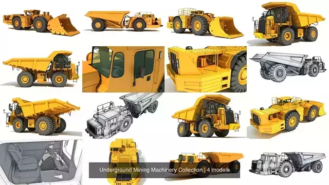 Underground Mining Machinery Collection