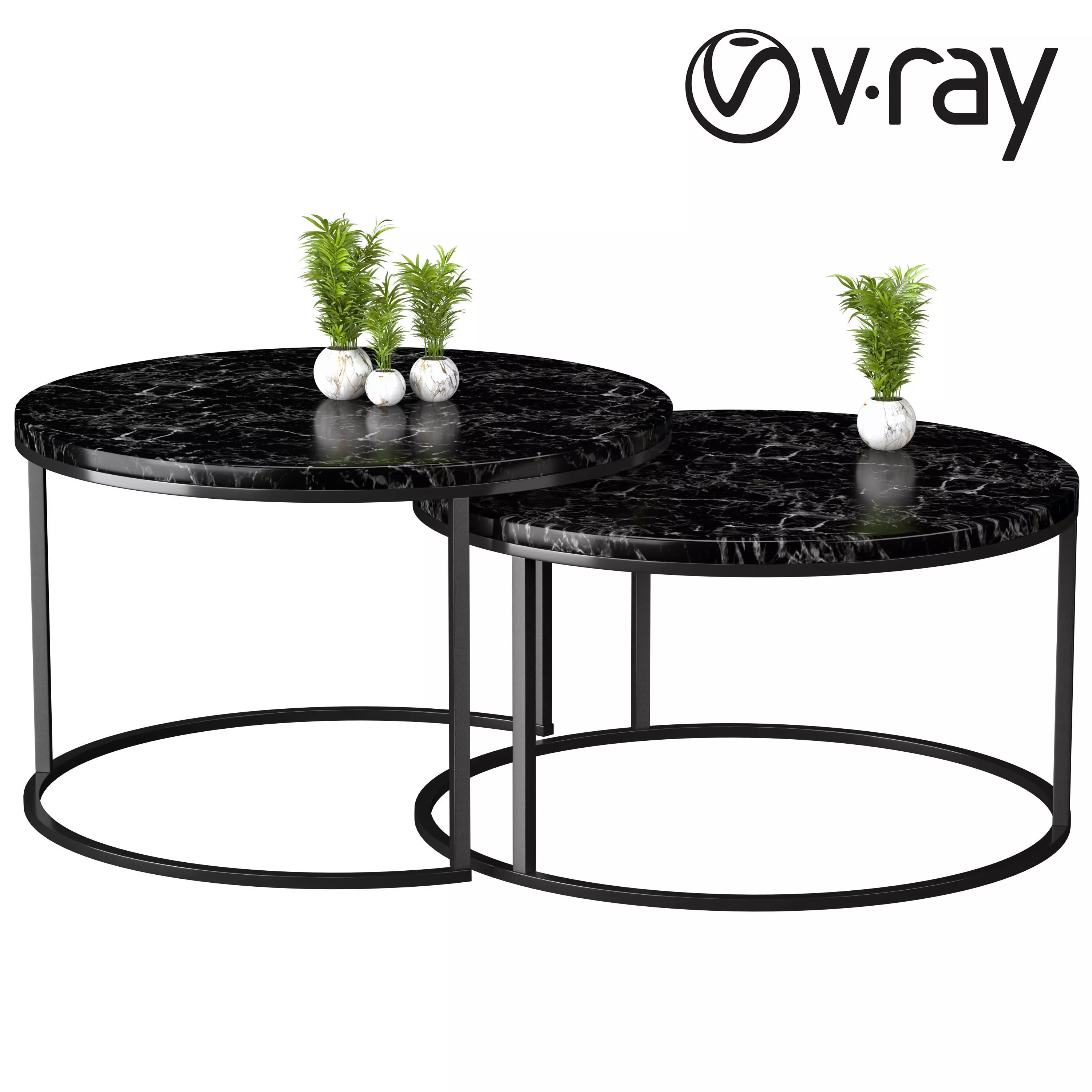 End Table 3D model_0