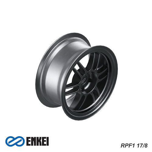 ENKEI RPF1 Low-poly 3D model 2