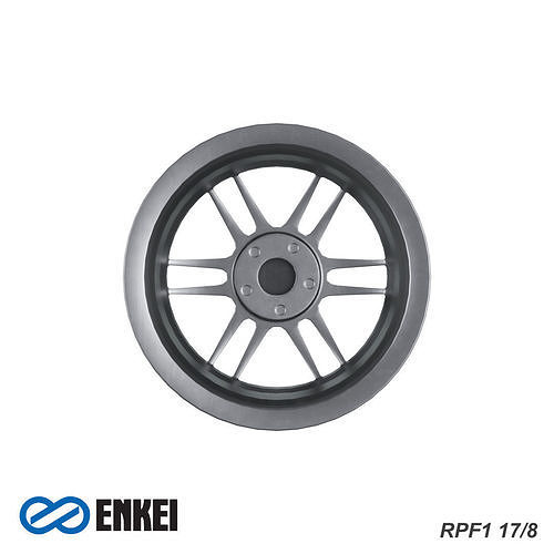 ENKEI RPF1 Low-poly 3D model 6