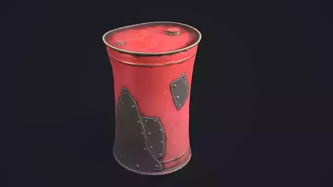 Stylized barrel