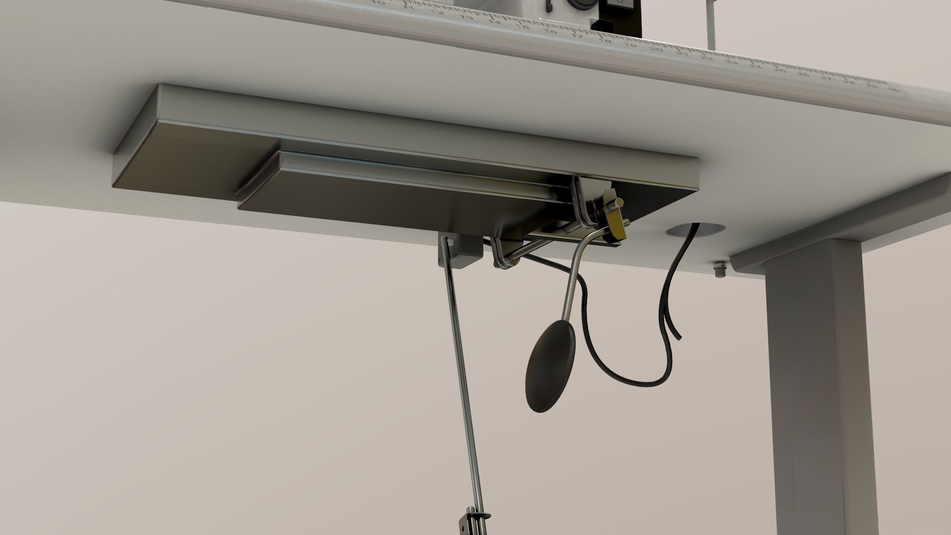 Sewing Machine Industrial  3D model_18