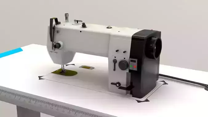 Sewing Machine Industrial  3D model