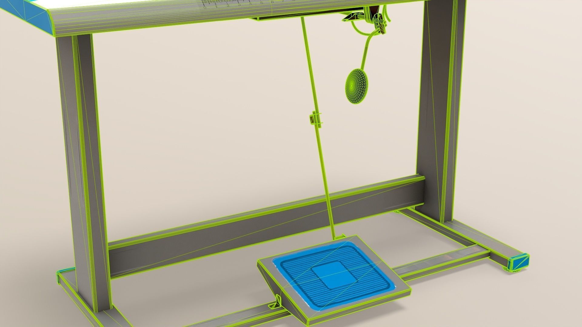 Sewing Machine Industrial  3D model_24