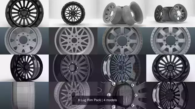 8 Lug Rim Pack