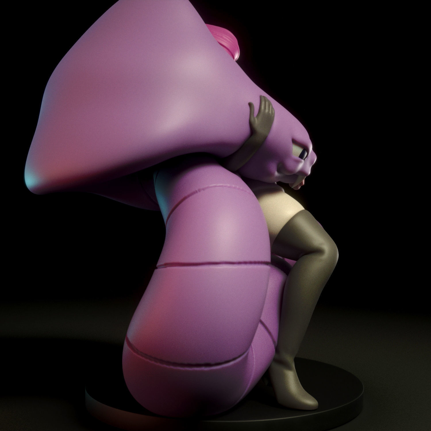 Jessie and Arbok 3D print model_3