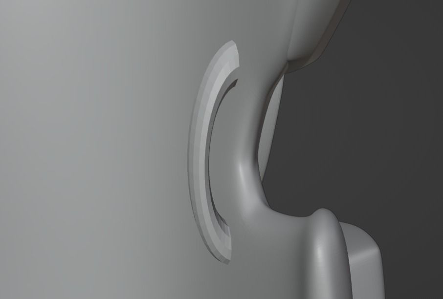 Raiden Shogun Shoulder Armor -- Cosplaying -- Genshin Impact 3D print model_7