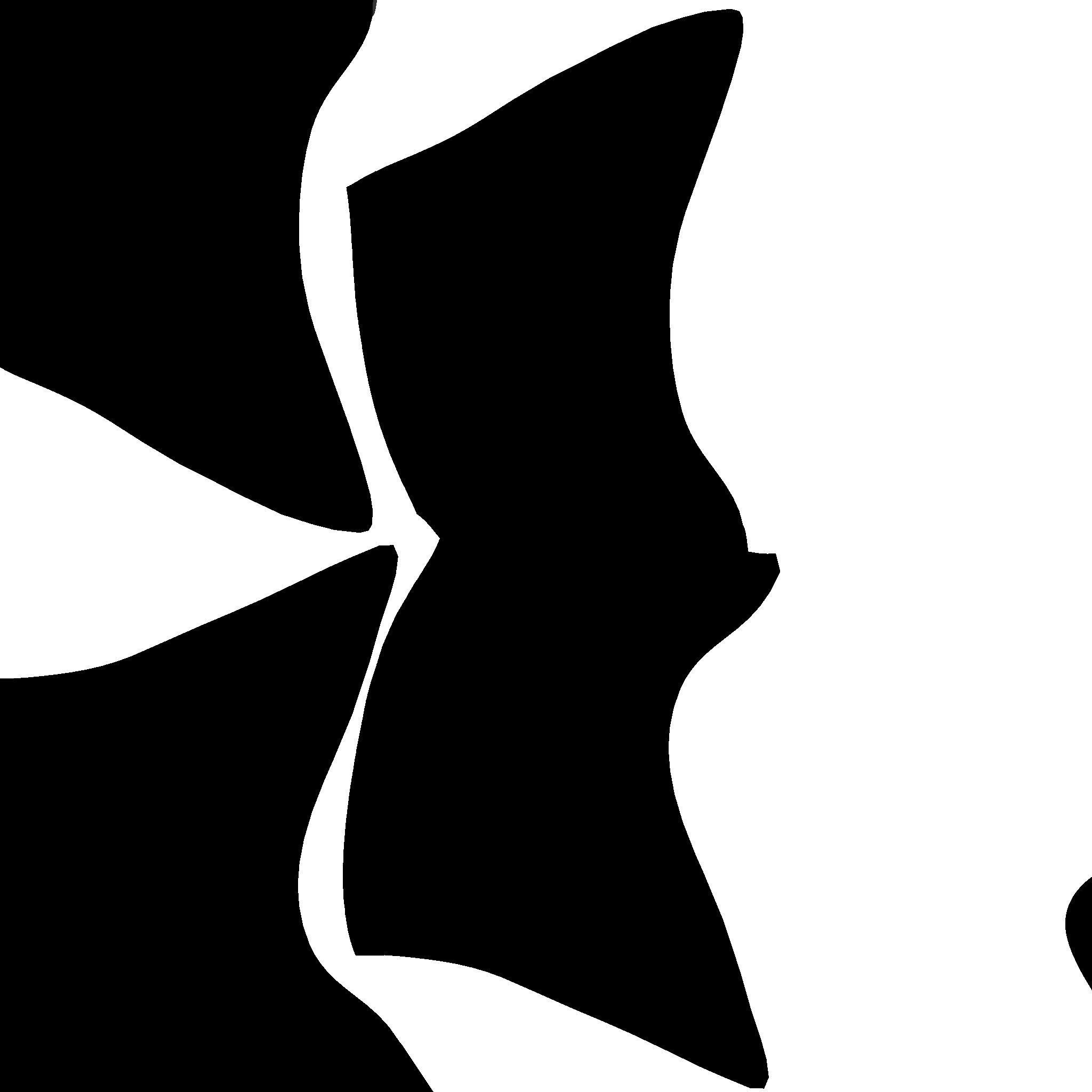 Assassin Mask A06 Gold Black- Character Design Fashion Low-poly 3D model_17