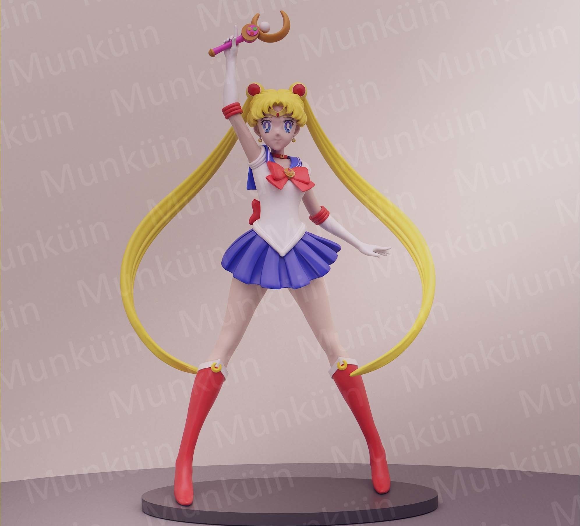 Usagi School- Fan art 3D print model_18