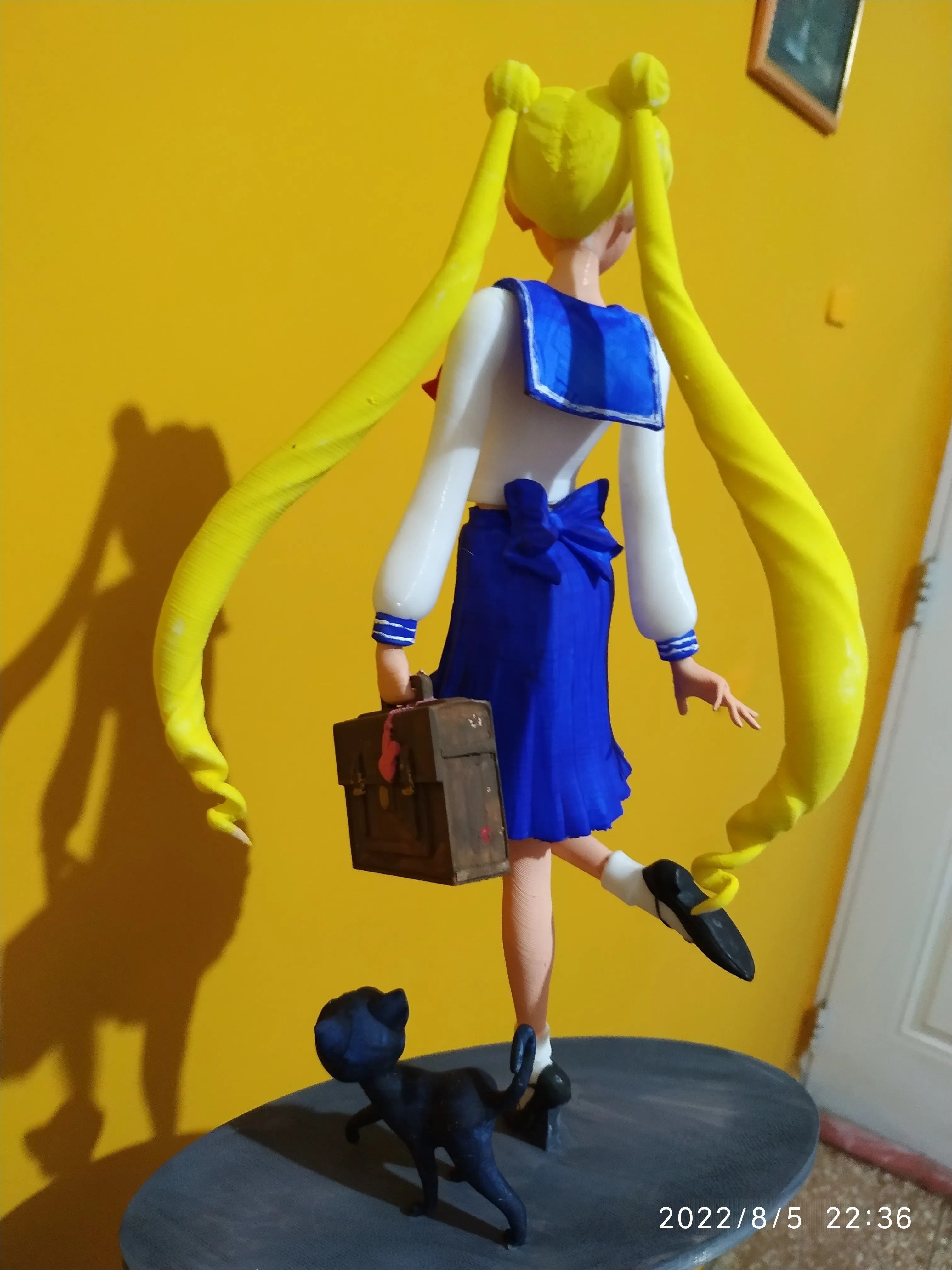Usagi School- Fan art 3D print model_16