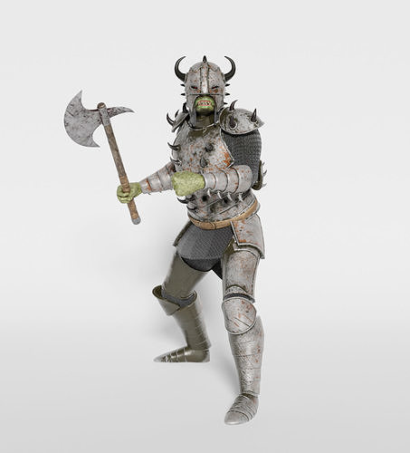 Cozard - An Orc type character Free low-poly 3D model